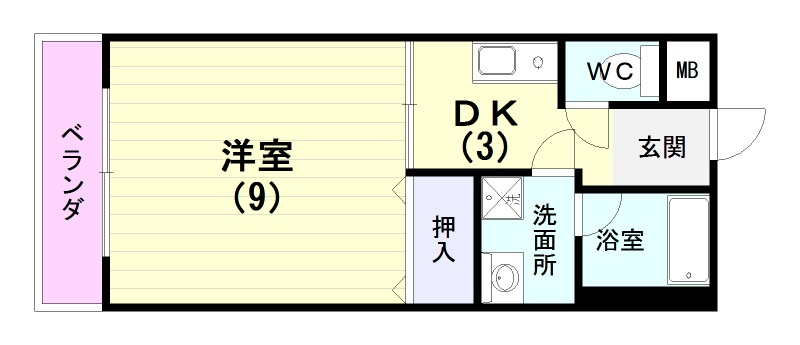 ヴィラエクセル205号室