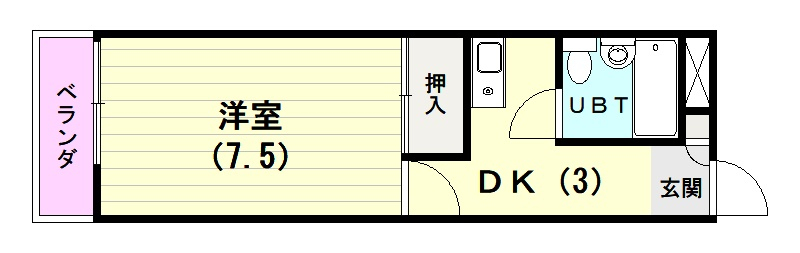 K.Kハイツ303号室