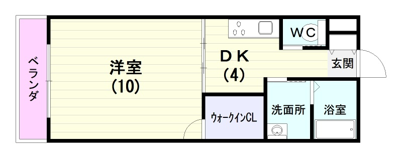 クレアトール205号室